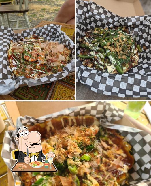 Food at Gonza Okonomiyaki