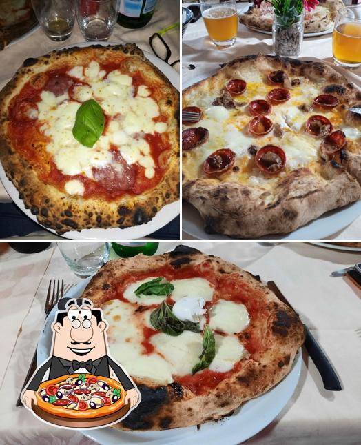 Prenditi tra le molte varianti di pizza