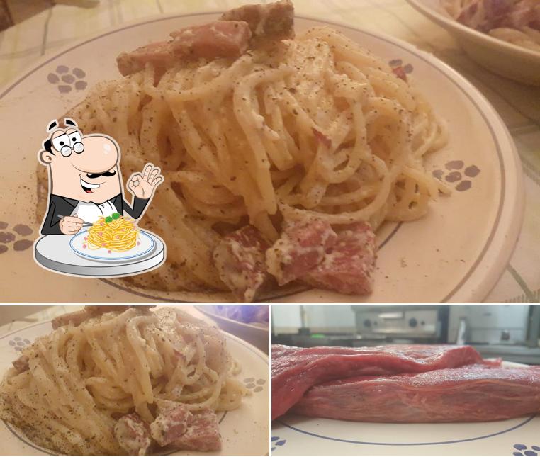 Spaghetti alla carbonara al La Cantina de lu Ceddhru