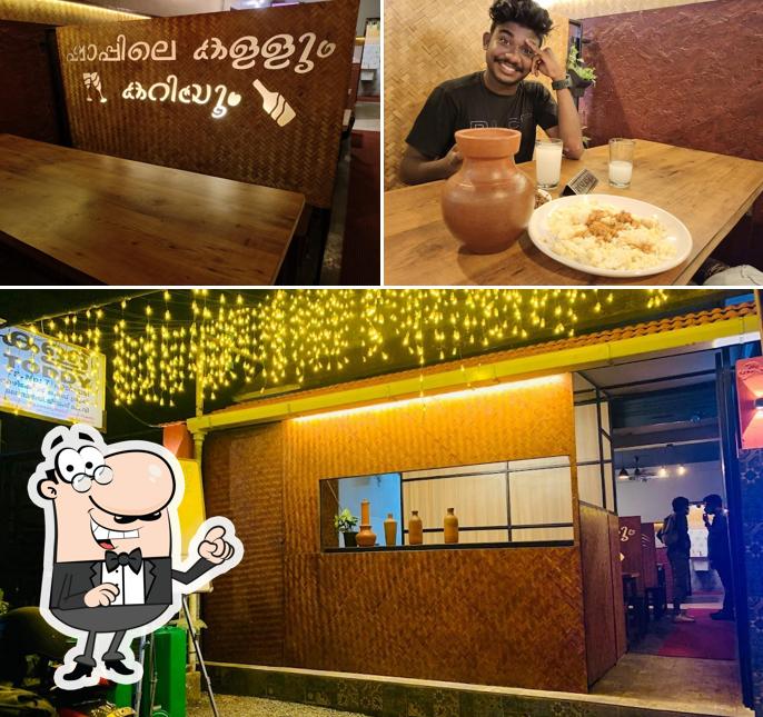 The interior of Paropadi shap restaurant