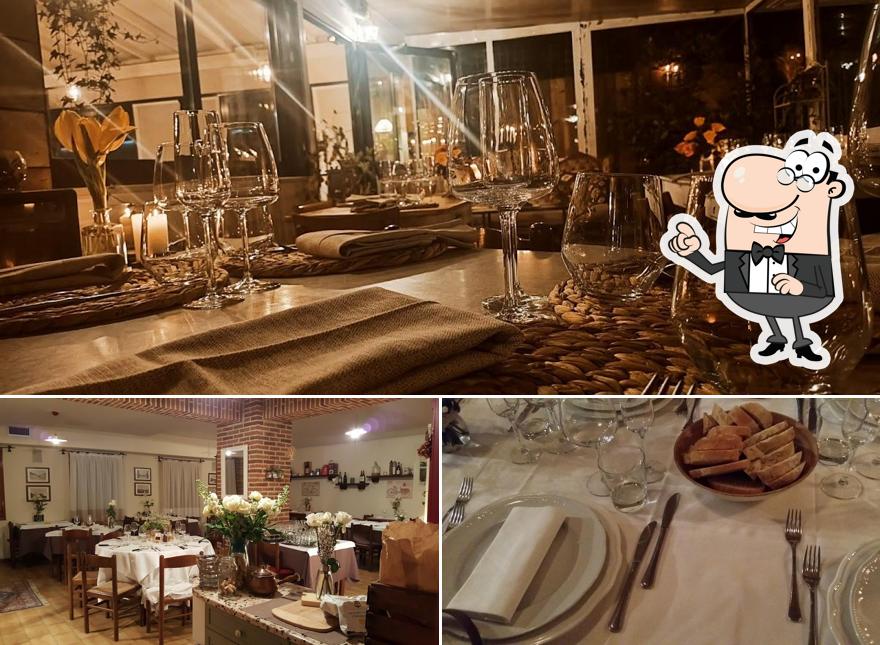 Gli interni di Trattoria Al Boccolo, Castelfranco Veneto