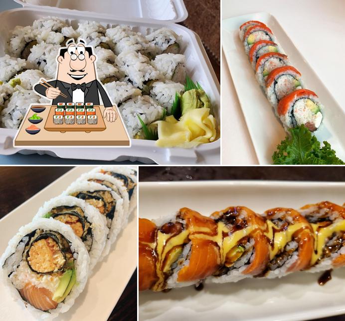 Treat yourself to sushi at Kamome Japanese restaurant