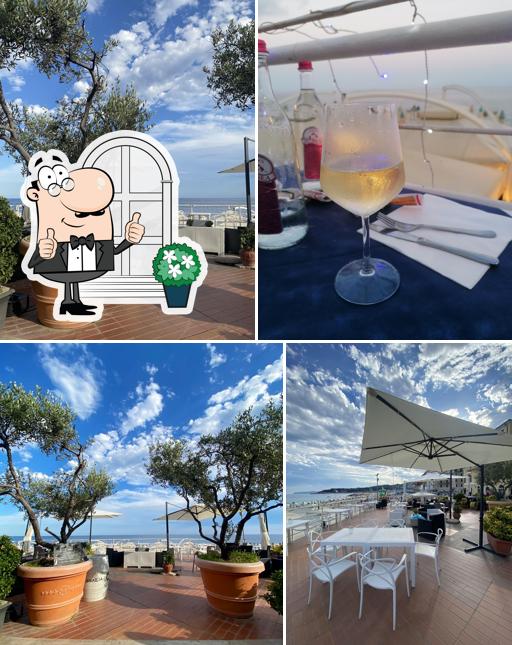 Gli esterni di Aluha Ristorante sul mare