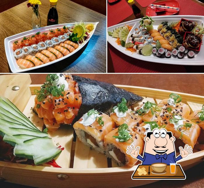 Comida em Kin Sushi Ingleses