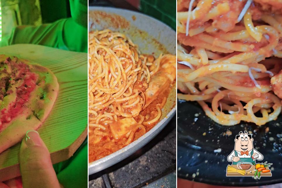 Spaghetti a la boloñesa en TAK TIK PIZZAREA