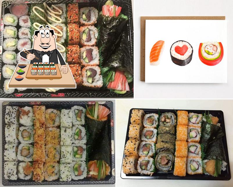 Tómate uno de sus distintos tipos de sushi