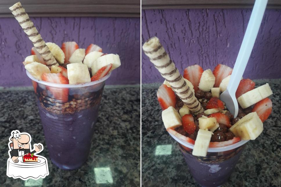 Williams Açaí serve uma gama de pratos doces