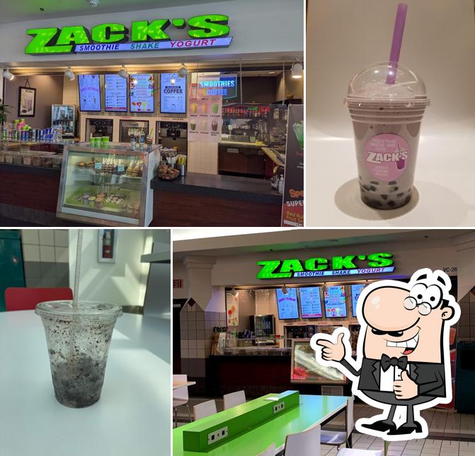 Zack's Famous Frozen Yogurt in Anchorage Restaurant menu and reviews