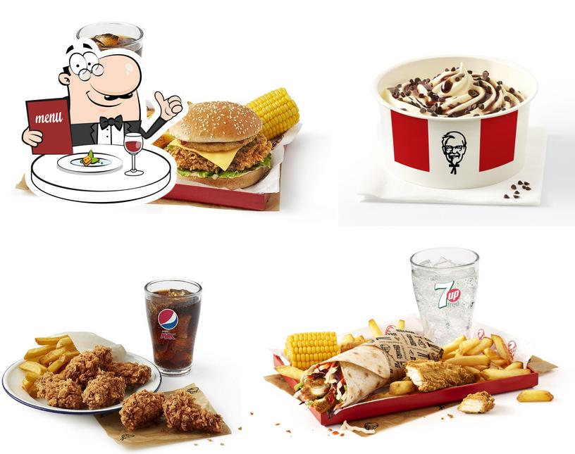 KFC, K600 Kings Norton Business Park in Birmingham Restaurant menu