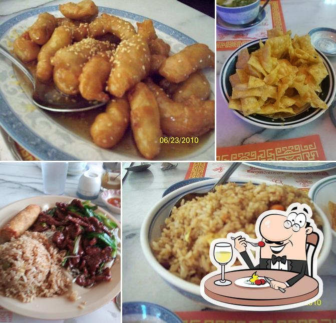Food at Peking Chinese Restaurant