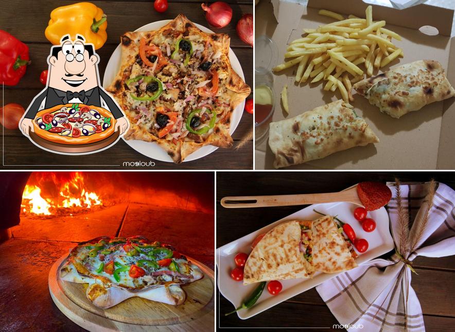 Essayez des pizzas à Restaurant Ma9loub