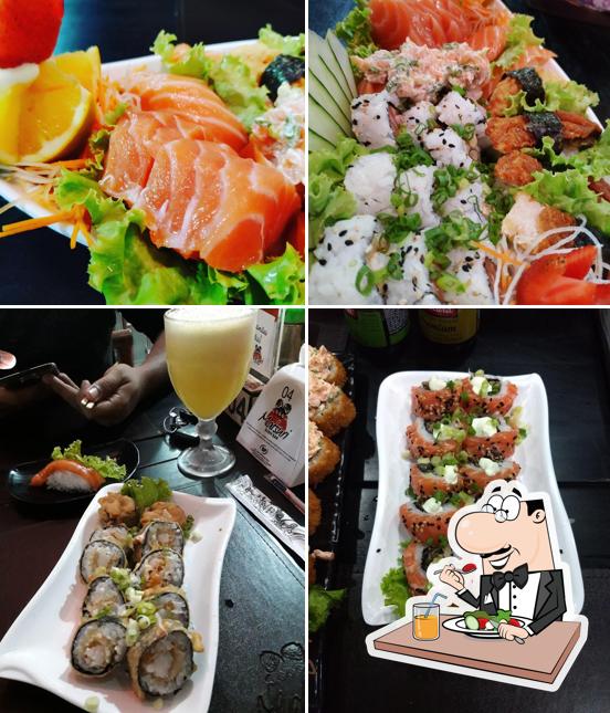 Comida em Matsuri Sushi Bar Parque Dez