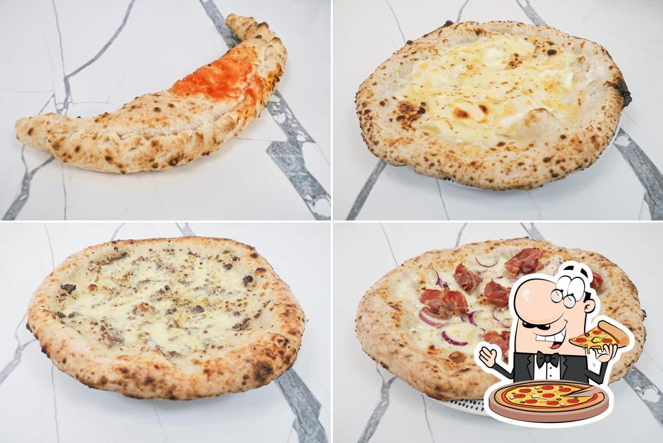 A Atelier de la Pizza, vous pouvez prendre des pizzas