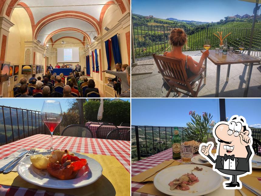 Gli interni di Bar la Terrazza da Renza