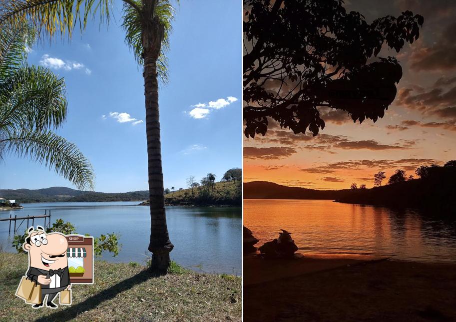 Desfrute da vista da área externa do Clube da Família