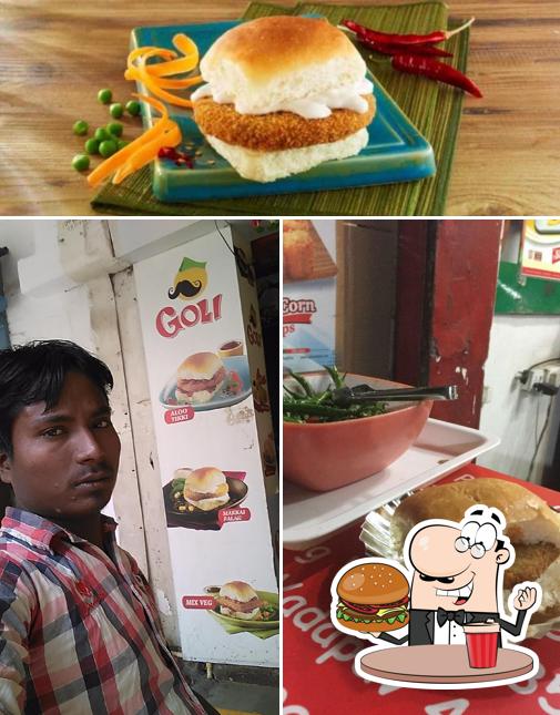 Order a burger at Goli Vada Pav No.1- (Meant Fast Food Inc)