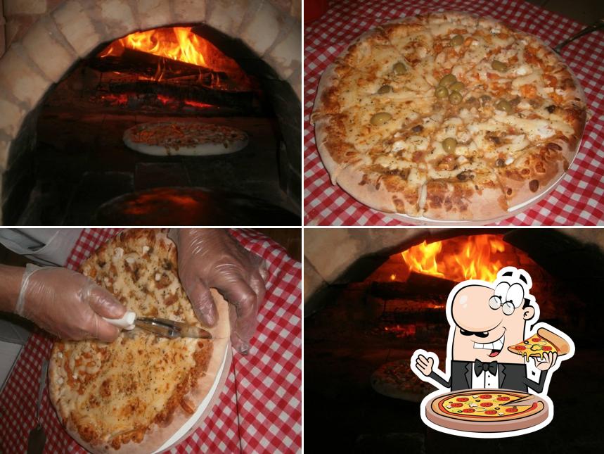 Consiga diversos variedades de pizza