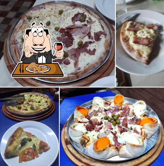 Consiga pizza no Ranchos pizzaria