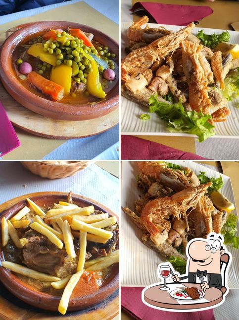 Prenditi i piatti di carne a Ristorante Lina da Rachid - مطعم عربي