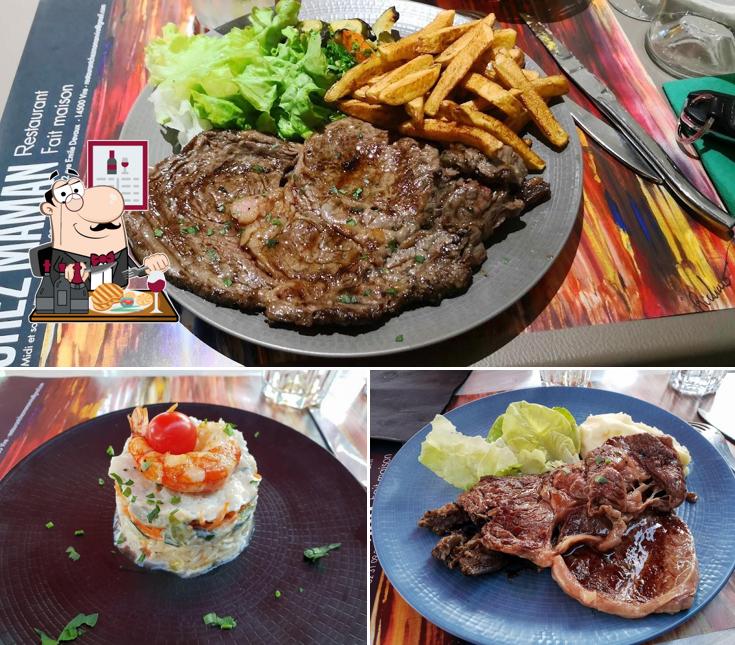 Chez Maman propose des repas à base de viande