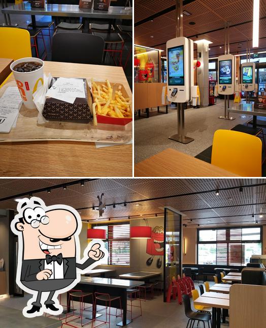 L'intérieur de McDonald’s Lissone