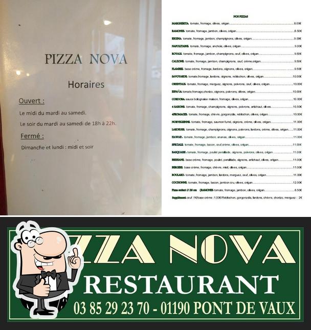 Look at this photo of Pizza Nova