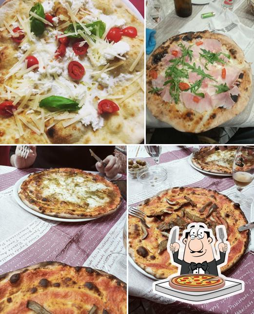 Ordina tra le molte varianti di pizza