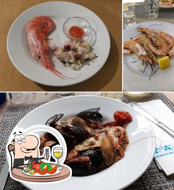 Ordina la cucina di mare a Ù Peo