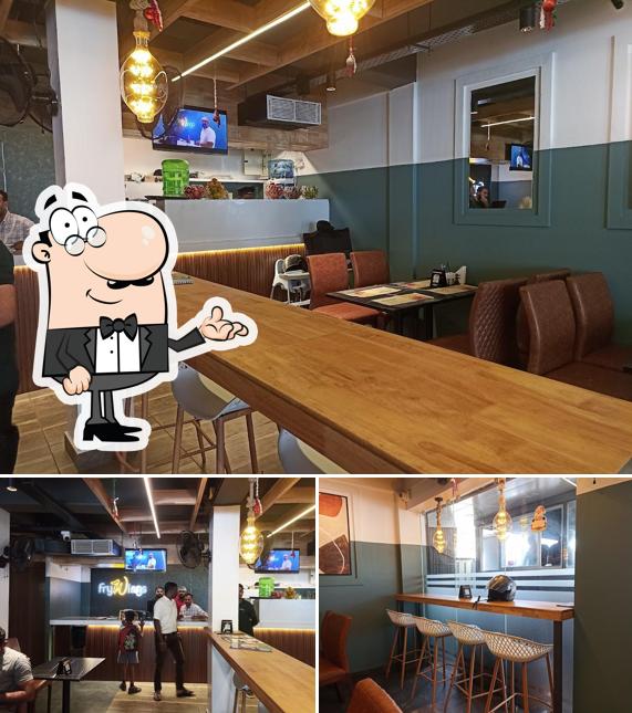 The interior of Fry Wings