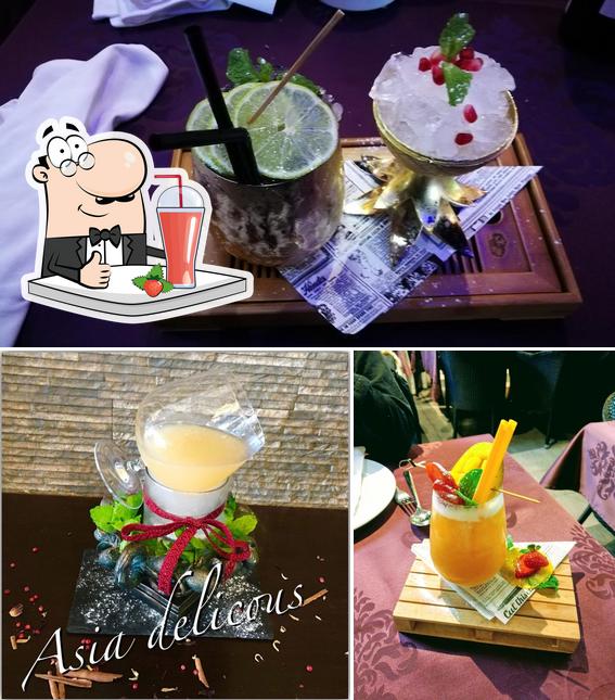 Насладитесь напитками из бара "Restaurante Asia Delicious"