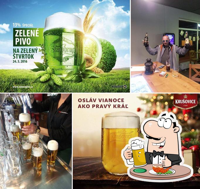 "ZLATÁ LÍŠKA" предоставляет гостям широкий выбор сортов пива