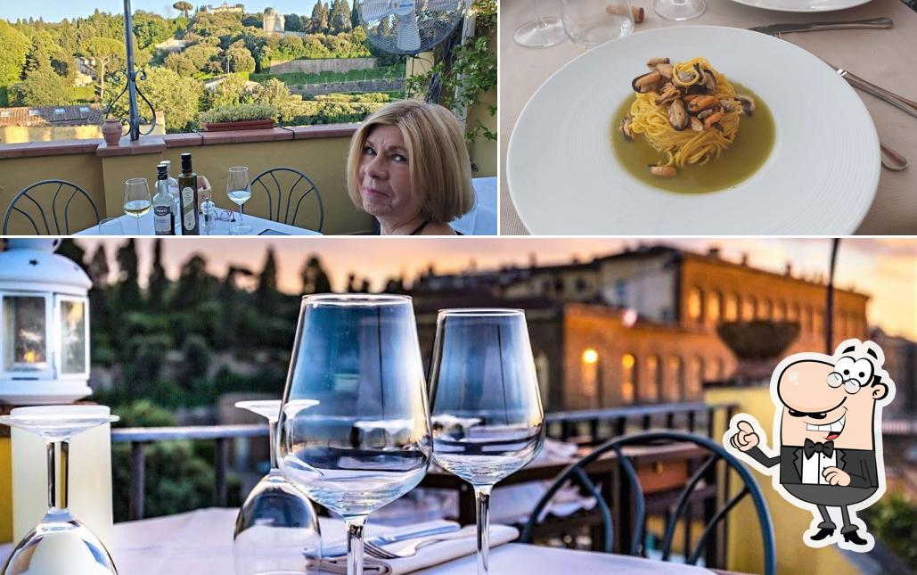 Osteria Dragomanni si caratterizza per la interni e vino