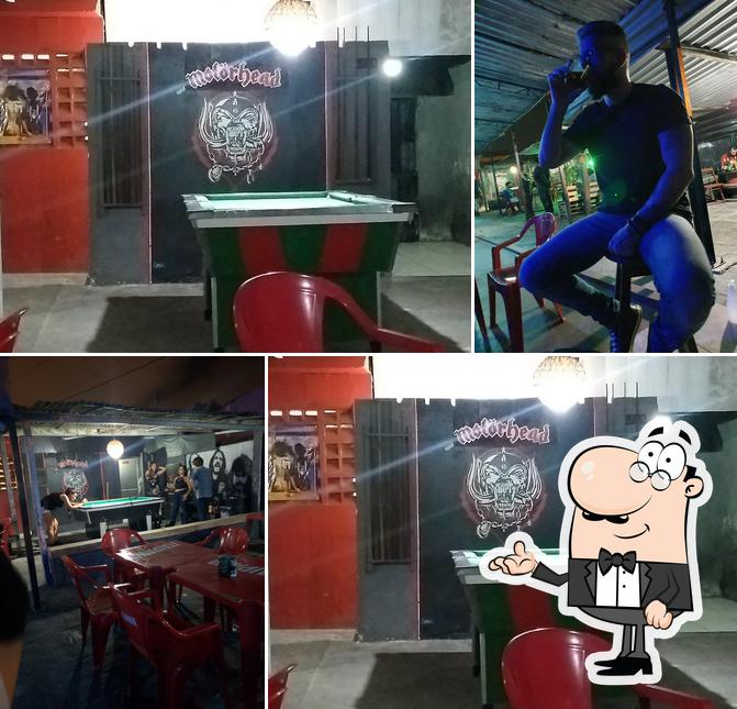 O interior do The Pub Rock Beer