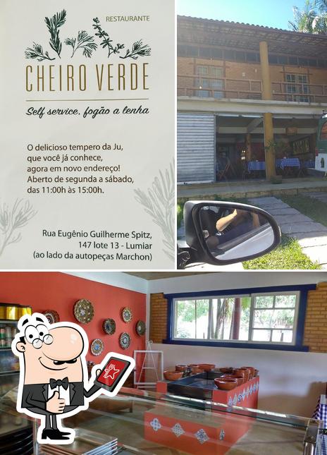 Look at the picture of Restaurante Cheiro Verde - Self service, fogão a lenha