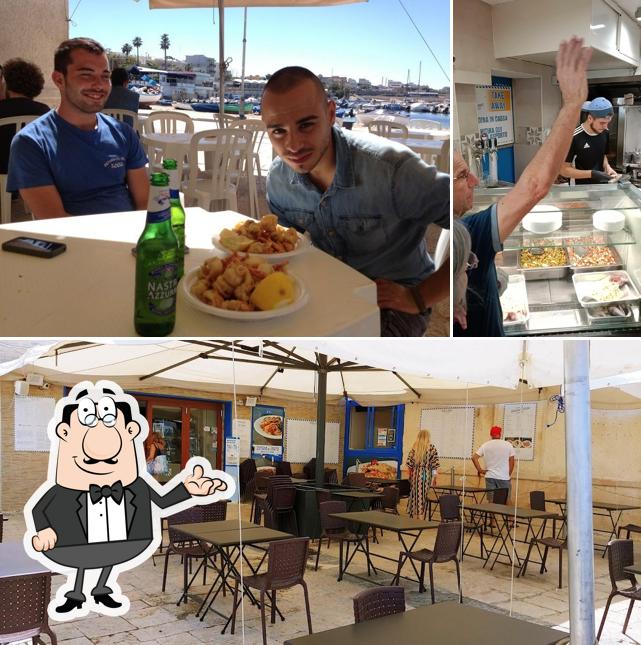 Gli interni di Osteria Del Porto