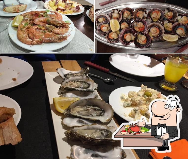 Попробуйте блюда с морепродуктами в "Restaurant O Retorniño"