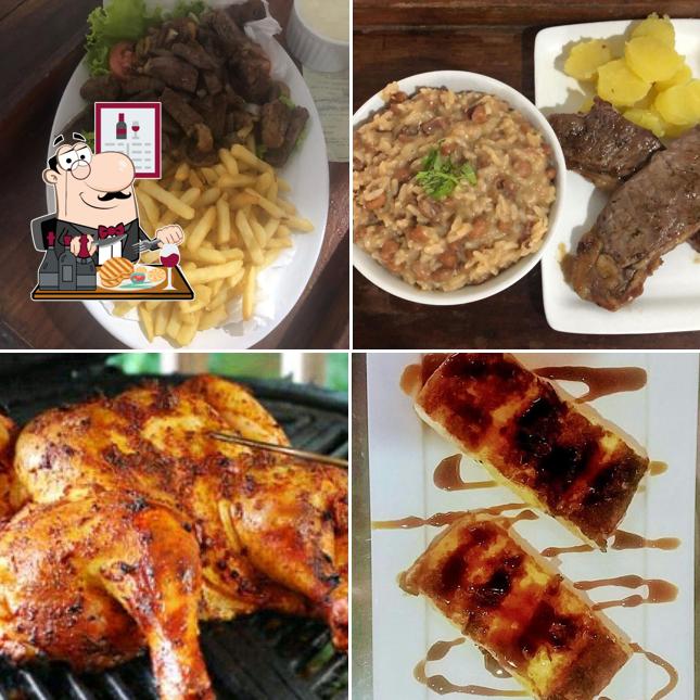 Carne Assada do Enéas Restaurante e Pizzaria oferece pratos de carne