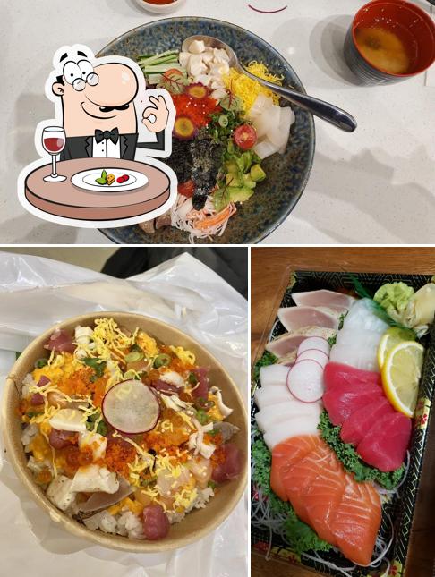 Food at kibo Sushi house - Upper Canada Mall