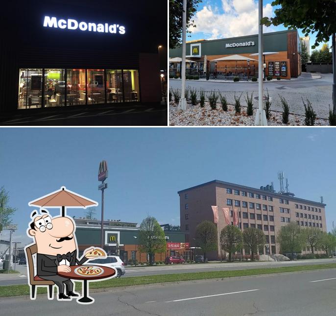 Gli esterni di McDonald's