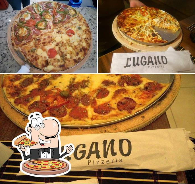Consiga pizza no Lugano Pizzeria
