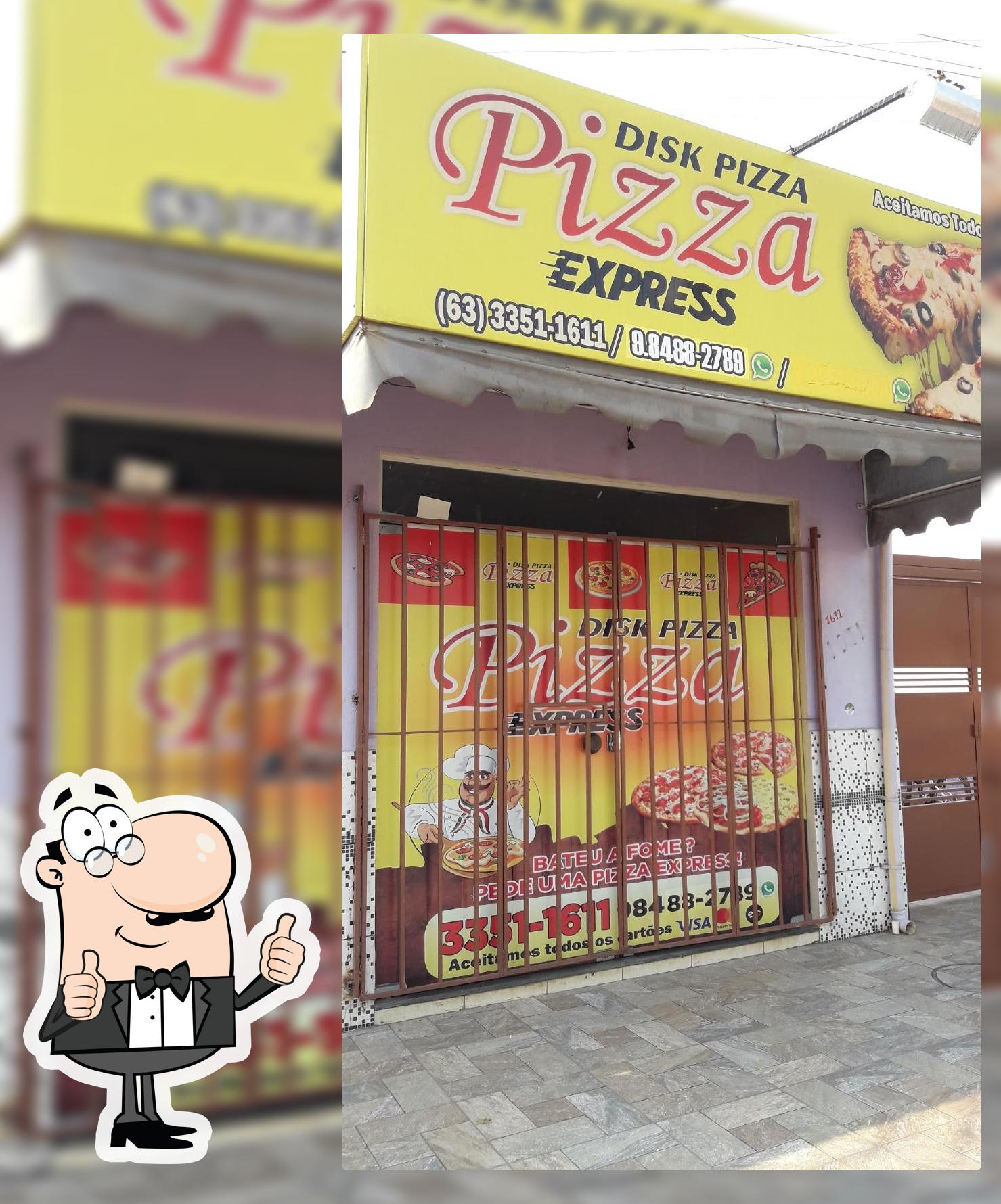 Disk pizza express foto