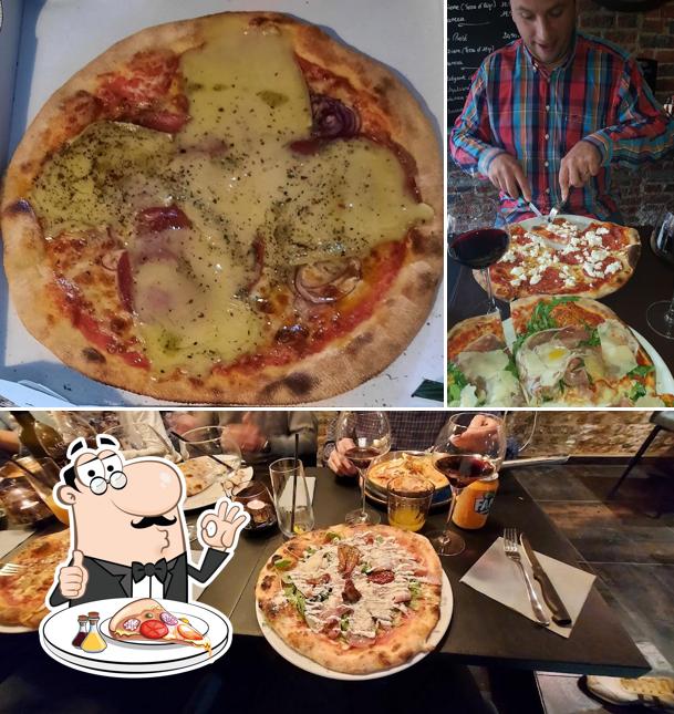 Choisissez différents genres de pizzas