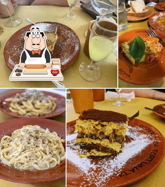 Osteria Da Fortunata - Milano offre un'ampia gamma di dessert