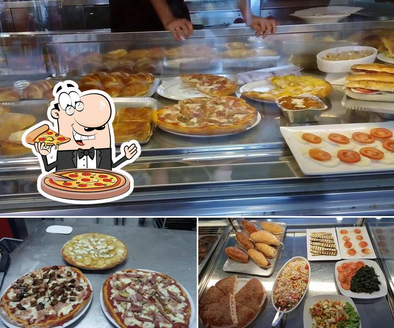 Ordina una pizza a Bar Segretario Stazione Notarbartolo