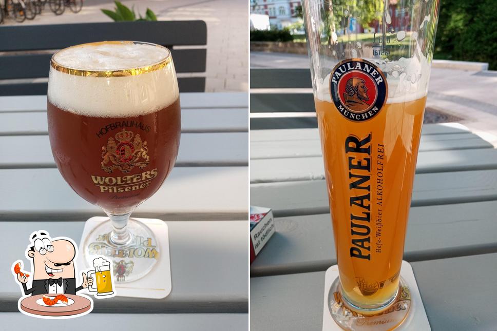 Commandez un verre de bière blonde ou brune