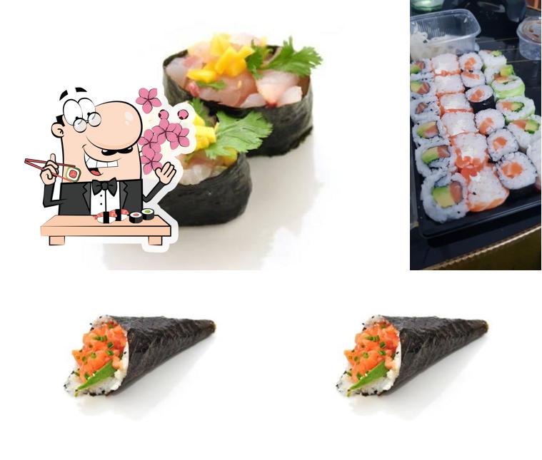 Prenez de nombreuses options de sushi