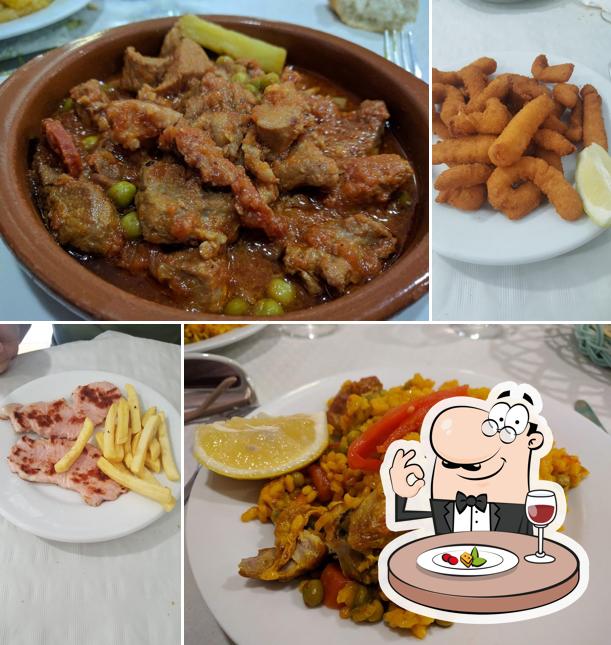 Food at Restaurante el Zoco