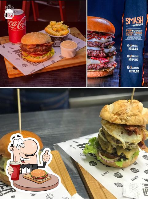 Hambúrguer em La Brasa Burger Porto Velho