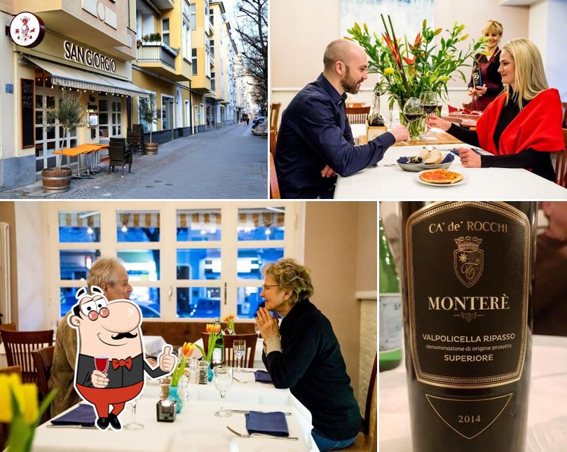 Il est fort sympathique de profiter d'un verre de vin à Restaurant San Giorgio