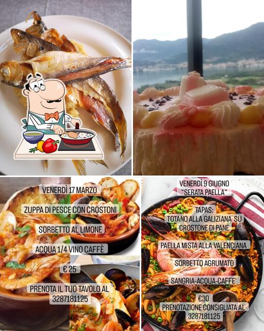 Paella al Trattoria Dosso Seradino